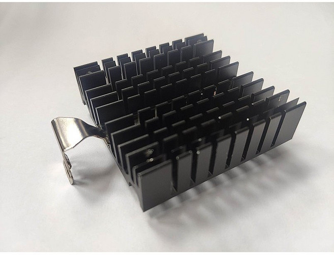 小白的生活工場 EK9 鋁製散熱片 50X50X14 mm, 1個