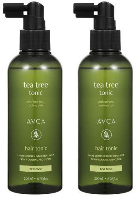 1+1 아브카 티트리 두피케어 탈모완화 헤어토닉 200ml, 2개