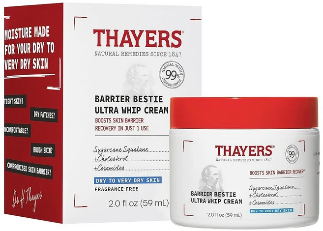 THAYERS 베리어 베스티 울트라 휩 페이스 크림 59ml, 1 - 쿠팡