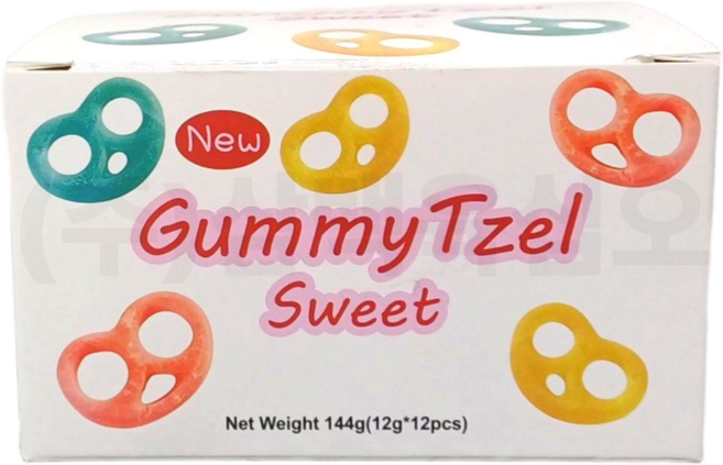 뉴 구미첼스위트 (레몬향&딸기향&사과향), 2개, 144g