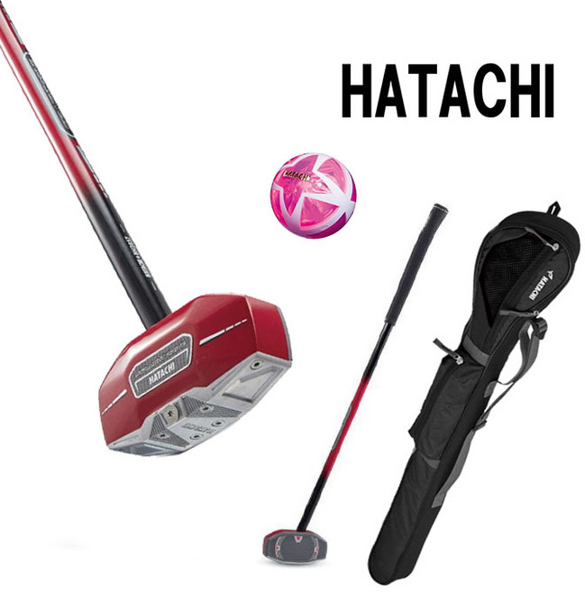 하타치 그라운드 골프채 스트레이트드라이브 BH2857 3종세트, 27블루