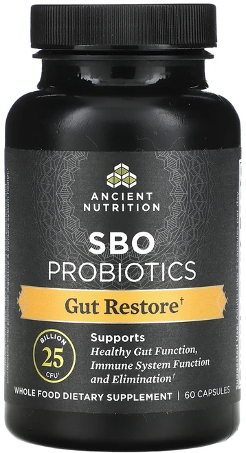 몸관리하세요 겨울입니다 Ancient Nutrition SBO 프로바이오틱 250억CFU 캡슐 60정 특별관리진행, AncientNutritionSBO프로바이오틱250억C, 1개 - 쿠팡
