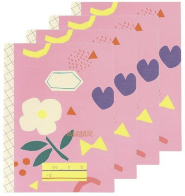 헬로우모리스 샤랄라 넓은줄노트 초등1~3, 40개