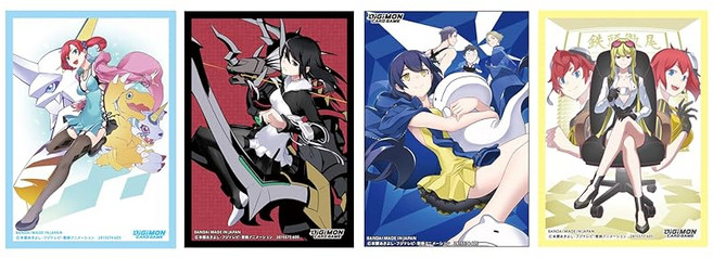 반다이 BANDAI 디지몬 카드 게임 공식 카드 슬리브 024종 아소트