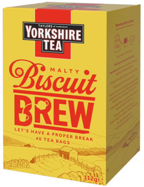 요크셔티 비스킷 홍차, 2.8g, 40개입, 1개