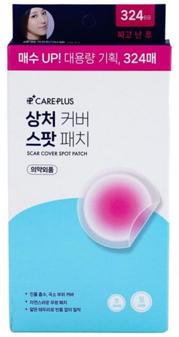 Careplus 經典隱形貼(增量裝324片), 1組, 324入