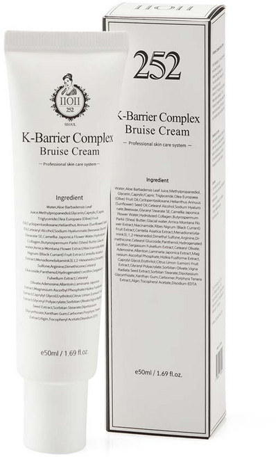 멍이 부를때 252 케이-베리어 부르즈 크림 50ml 1개 지방흡입 오늘시작 정품 판매