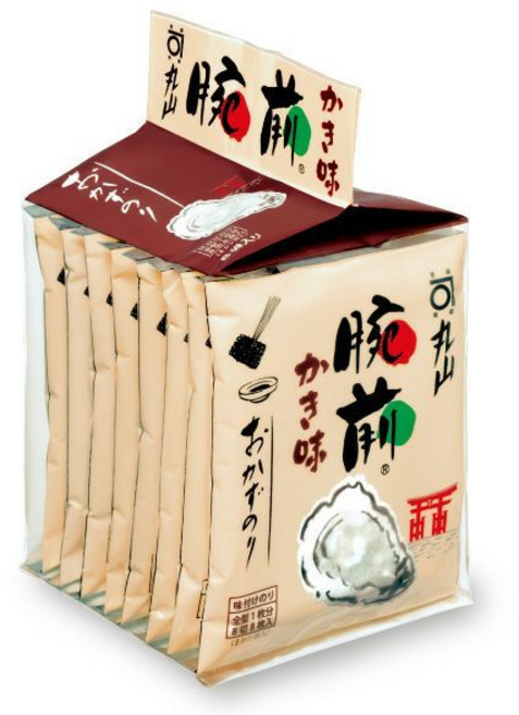 마루야마노리 굴맛 김 8장 x 8봉 일본