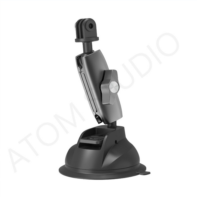 TELESIN GOPRO10 / ACTION2 / ONEX2 強力車載吸盤支架 行車紀錄器支架, 1個