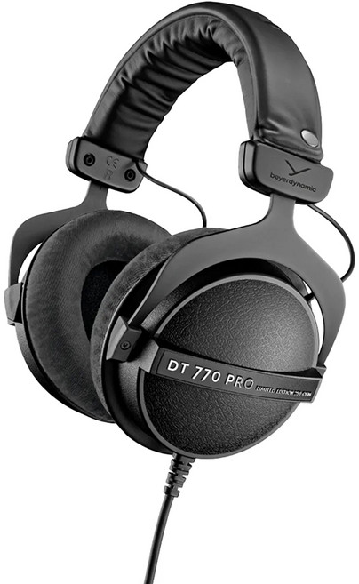 beyerdynamic 拜雅 DT770 Pro 250OHM耳罩式耳機, 單品, 黑色