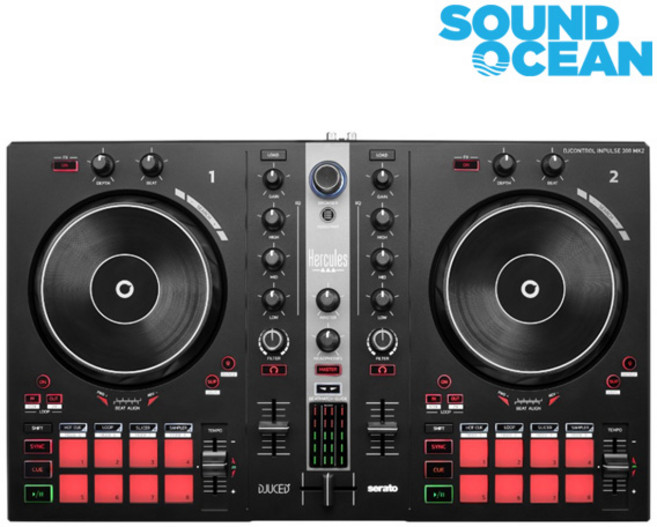 허큘레스 헤라클레스 스마트 디제이 컨트롤러 HERCULES Smart DJ Controller, Inpulse 300 MK2 인펄스 300