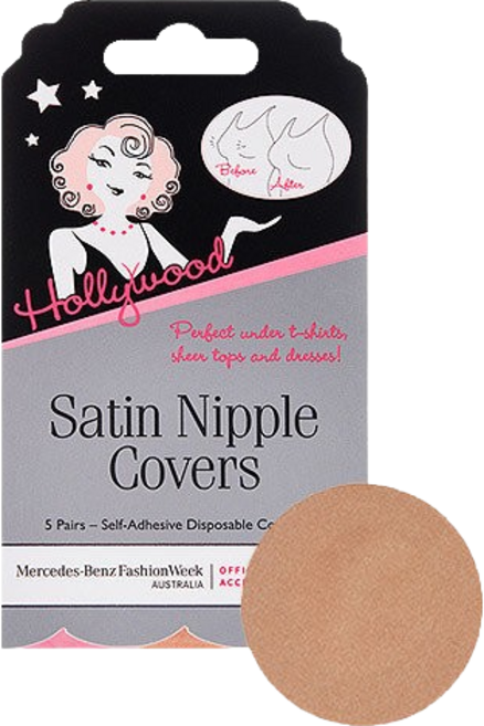 헐리우드패션시크릿 새틴 니플 커버 5쌍