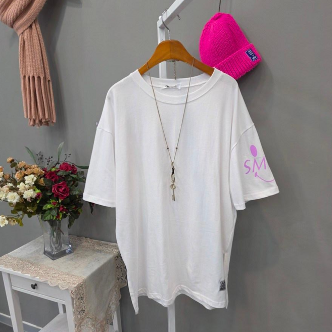 방긋 해피스마일 여름 반팔티