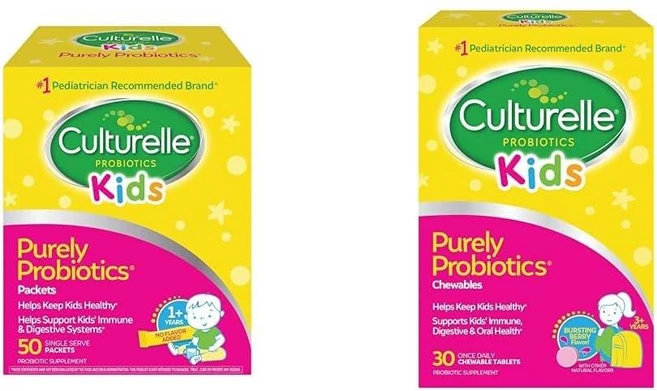 Culturelle 컬처렐 퓨얼리 프로바이오틱스 데일리 츄어블 30개입 2통, 30정, 1개 - 쿠팡