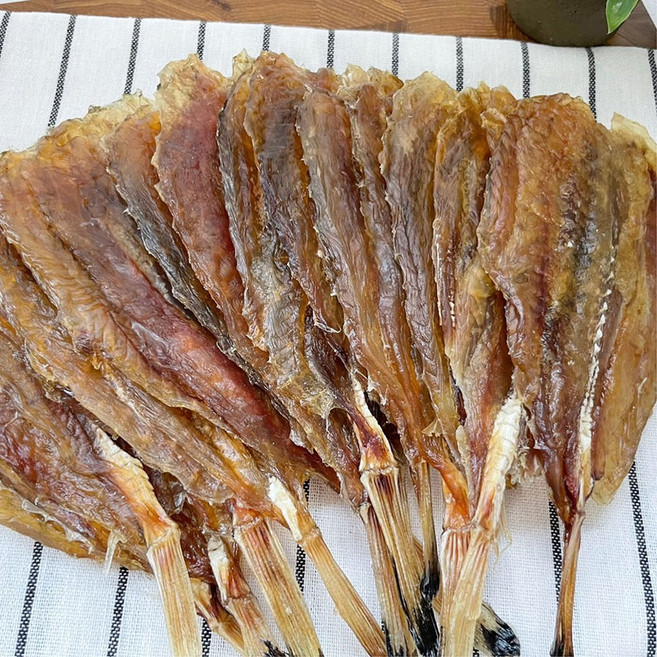 울돌목 순살 통 아귀꼬리포 200g 쥐포 안주 주전부리, 1개