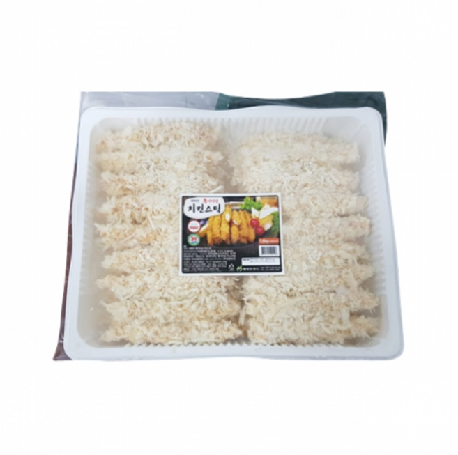 (냉동)통안심살 치킨스틱 1.6kg, 1개
