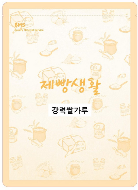 햇방아 제빵생활 강력쌀가루(쌀가루 81% 국내산) 3kg, 1개