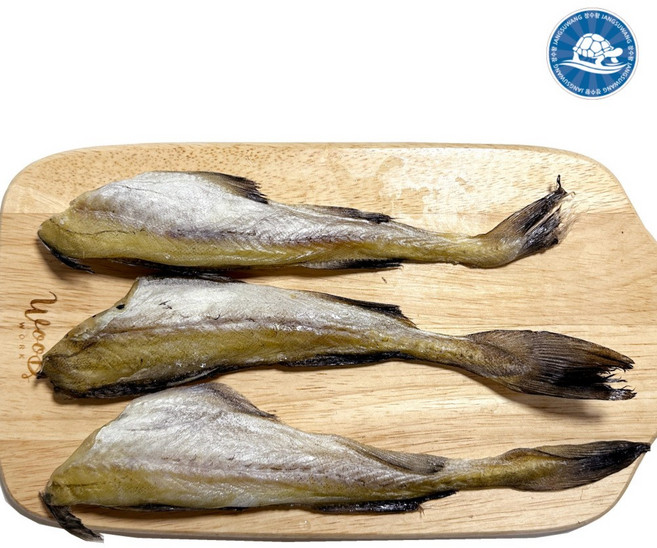 장수왕 반건 조미 노가리 대자 1kg (10~12마리 내외) /마른 안주 반건조 명태 대구 새끼 두절, 1개