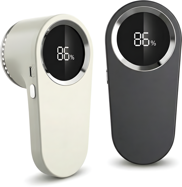 [강력한 6중날] 데일링 무선 충전식 보풀제거기 휴대용 세탁소용, 화이트, 001