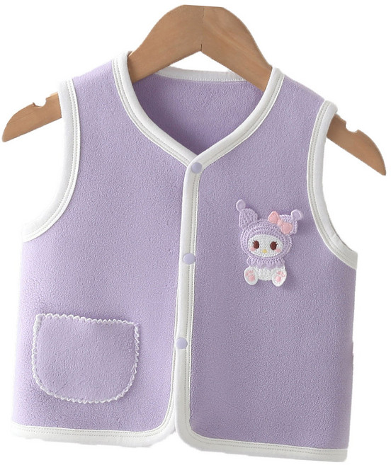 嬰兒背心可愛兔子印花 柔軟親膚