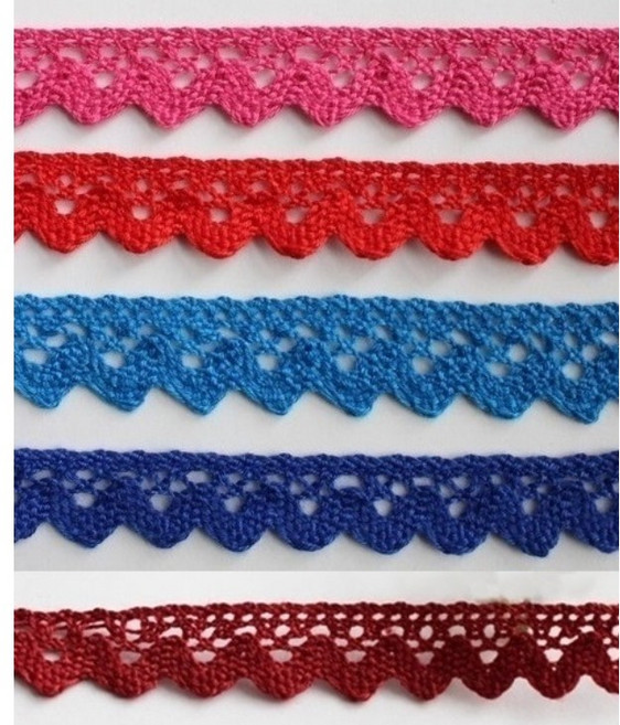 릴리패브릭 토션레이스]샤론-5color (1317280), 체리핑크, 1개