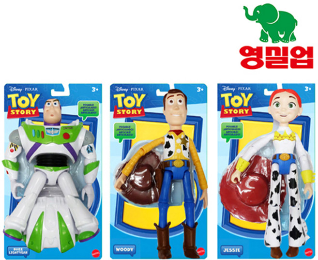 토이스토리 12인치 피규어 3종 랜덤1개 디즈니 픽사 피규어 우디 버즈 제시