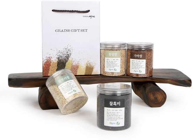 사계팜 우리잡곡 국산 혼합 잡곡선물세트 4종 / 혼합곡 잡곡쌀 잡곡밥 결혼식 기업 답례품 명절 잡곡세트, 1박스, 국내산 잡곡 4종세트
