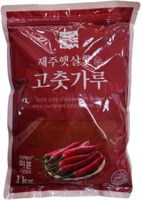 제주햇살애 고춧가루 청양 1kg(미분 고은입자), 1kg, 1개