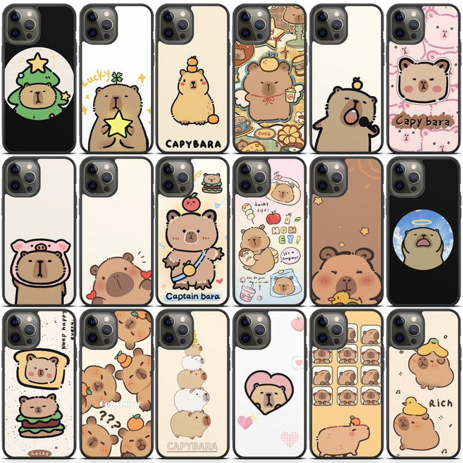 갤럭시A30 A31 A32 A33 A34 A35 A36 귀여운 카피바라 범퍼케이스