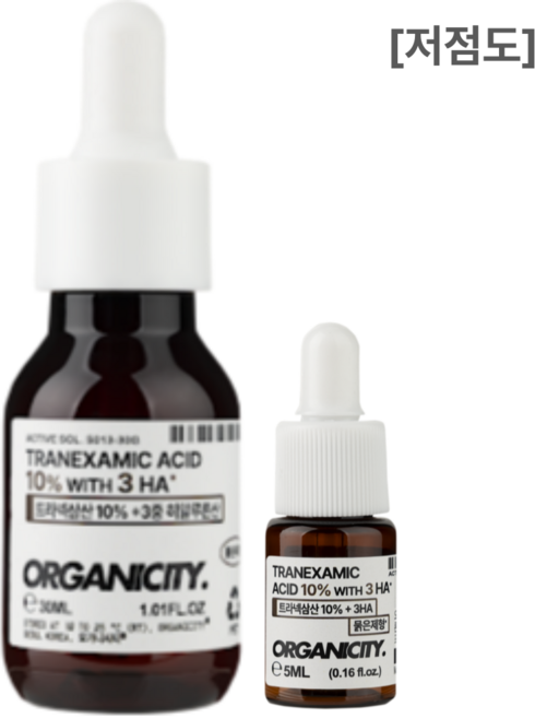 OGC 트라넥삼산 10% 위드 히알루론산3 멜라닌 기미 미백 앰플 (저점도), 1개, 30ml, 10% 트라넥삼산