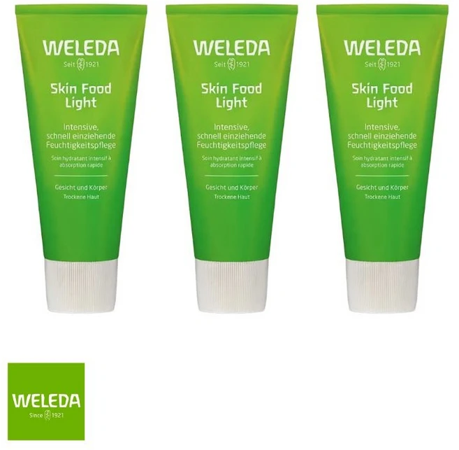 독일 벨레다 Weleda 스킨푸드 라이트 크림 Skin Food Light 보습크림 Moisturising Skin Cream for Dry Skin, 75ml, 3개 - 쿠팡