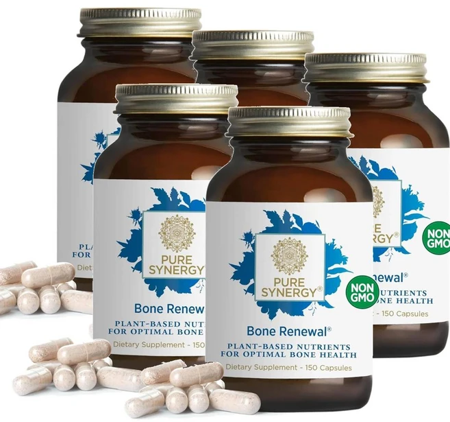 퓨어시너지 본 리뉴얼 칼슘 비타민 D3 K2 마그네슘 보론 캡슐 PURE SYNERGY Bone Renewal, 5개, 150정 - 쿠팡