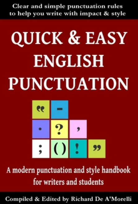 (영문도서) Quick & Easy English Punctuation Paperback, Spectrum Ink Publishing, 9781643990125