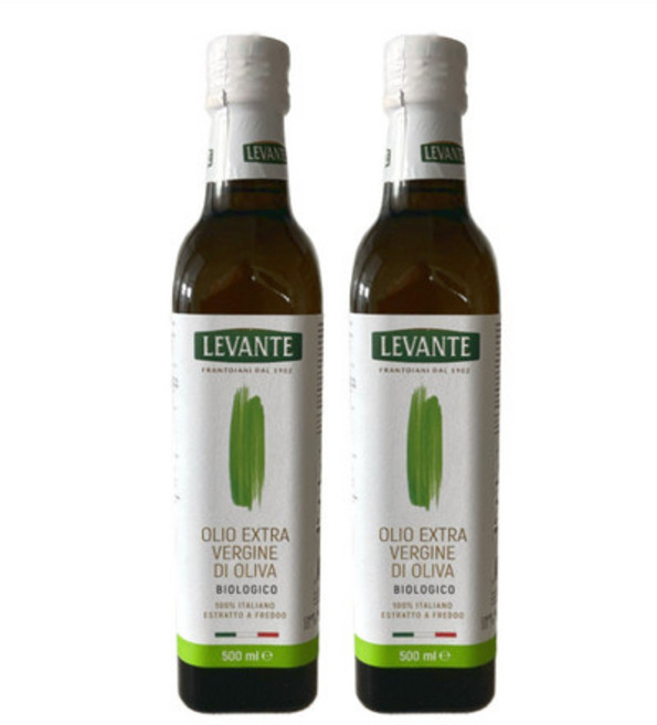 르반테 유기농 냉압착 엑스트라버진 올리브오일 500ml X 2개세트, 2개