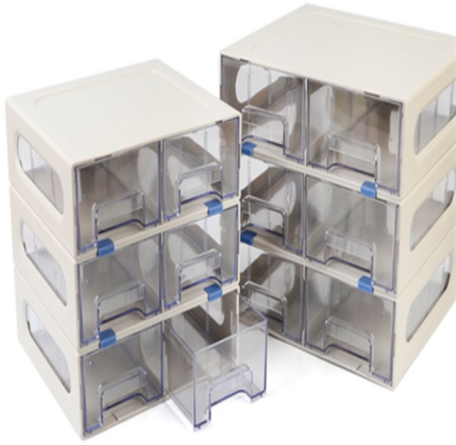 시스맥스 마이 멀티박스 6단 화장품정리대 데스크정리함 소품정리함 아크릴정리함 보관함, 사이즈, 1개