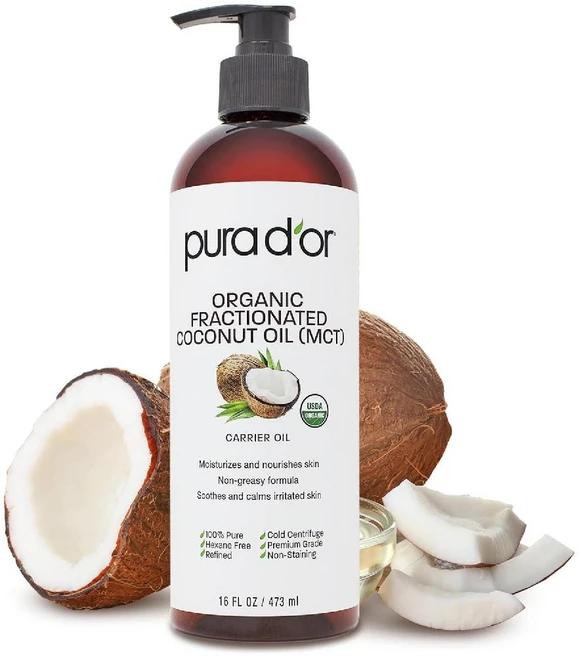 퓨라도르 Fractionated 콜드 프레스 냉압착 코코넛오일(MCT) 473ml, 1개 - 쿠팡