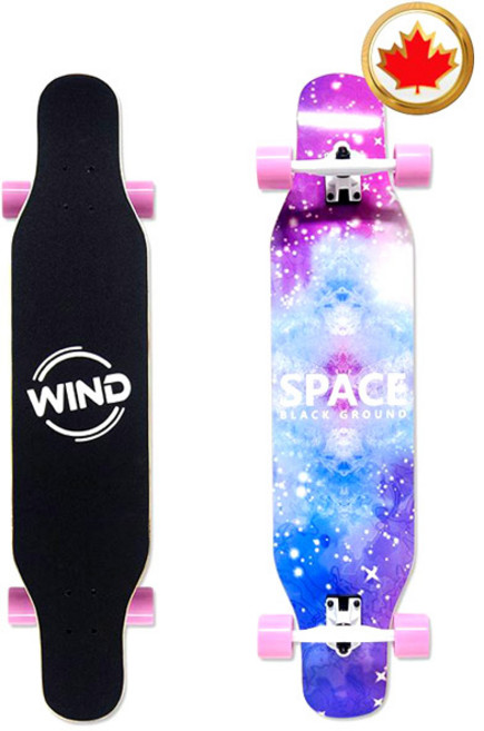 동방레포츠 주트 윈드 롱보드 스페이스 41인치, 주트 윈드 롱보드 41인치(성인용)-해피, 1개