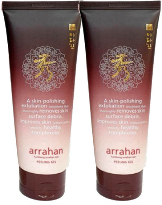 각질 스크럽 아라한 한방 필링젤 각질 피지, 180ml, 2개