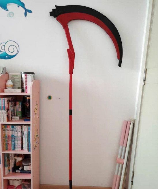 新世紀福音戰士 EVA 明日香 cos道具 鐮刀 全長175cm Eva材質 可拆分, 如圖所示, 1個