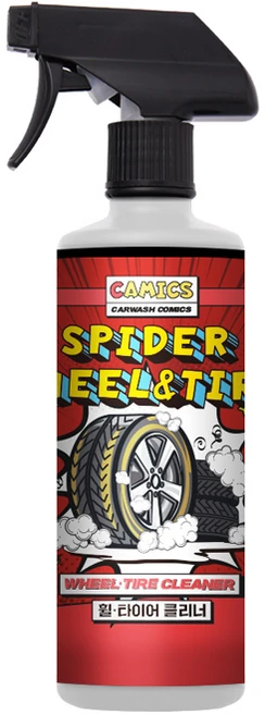 카믹스 스파이더 휠타이어클리너 세정 갈변제거, 1개, 500ml