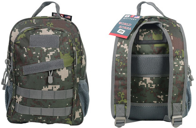 로카키즈 아동용 군인가방 밀리터리 백팩 육군 유아용 어린이 ROKA