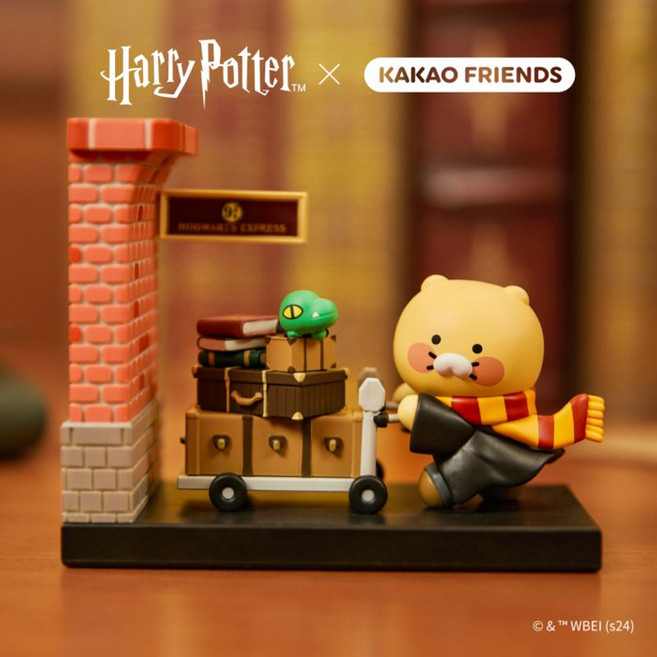 KAKAO FRIENDS 해리 포터x카카오프렌즈 씬피규어_춘식이 384694, 1개