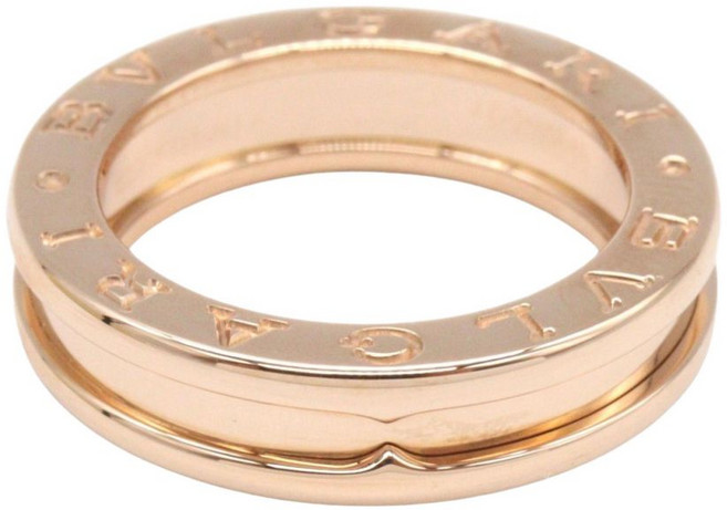 8위 - 불가리 중고 2010s B-zero1 logo-engraved ring