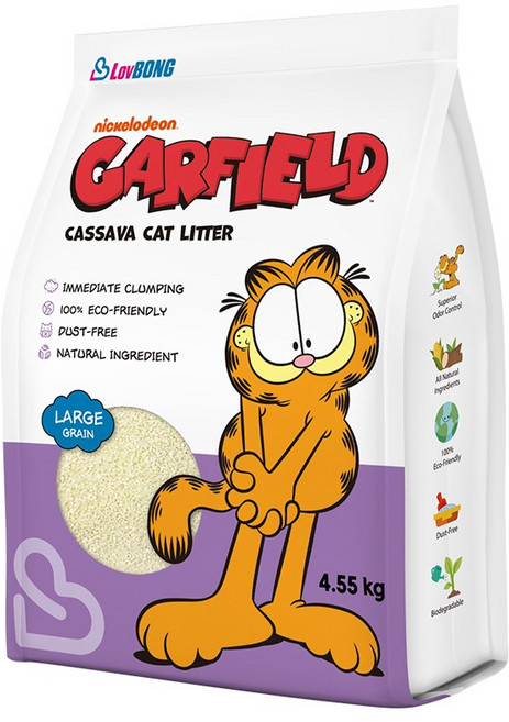 가필드 고양이 모래 퍼플 4.53kg, 1개, 굵은 입자