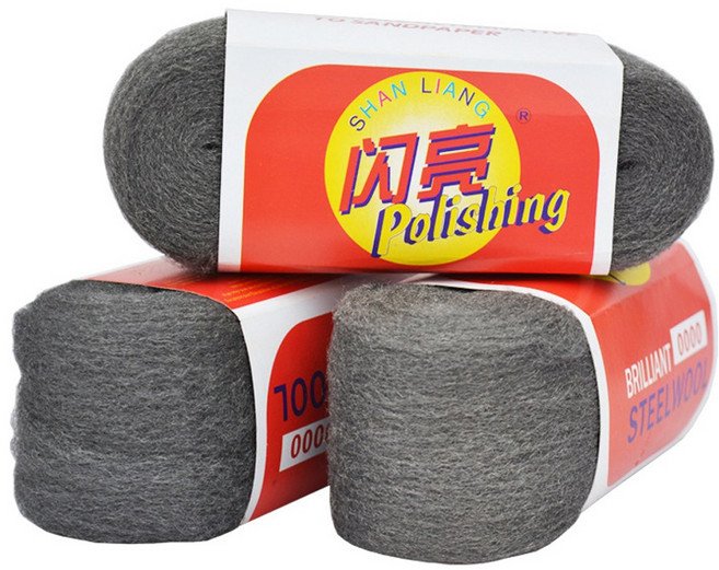 스틸울0000 철솜 유막제거 물때제거, 1개