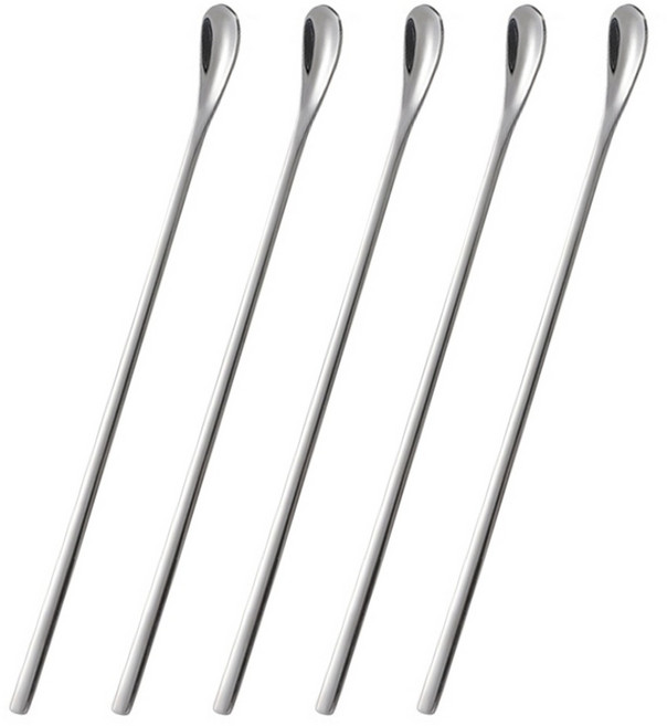 리브문 304 스텐 스푼형 머들러 (22cm) 세트, 5개