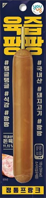 육즙팡팡 정통프랑크소시지, 100g, 8개