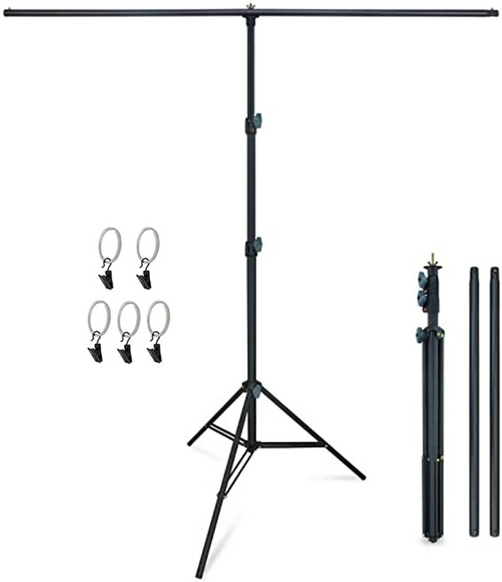 비상 크로마키 촬영 스탠드 1.5 x 2 m, 1개