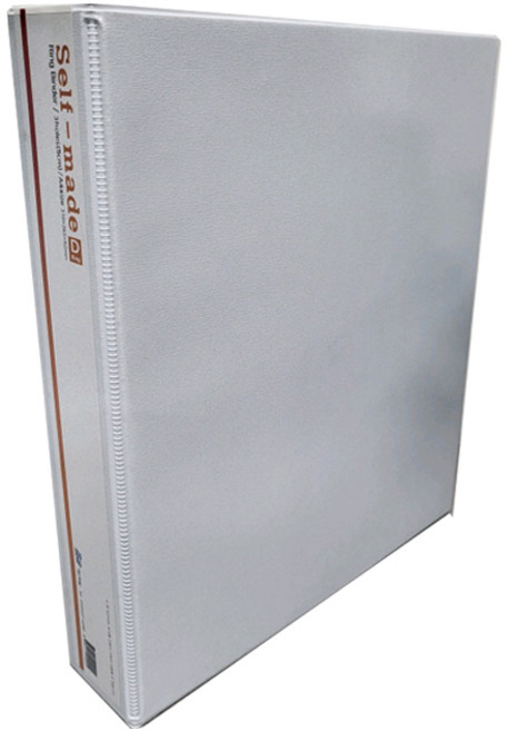 백색투명3공D링바인더(A4/5cm)단위상품, 4개