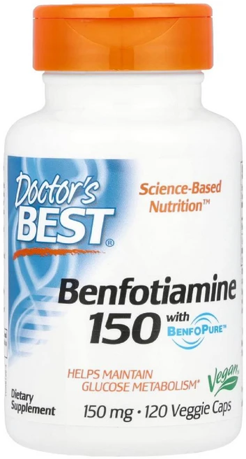 닥터스베스트 벤포티아민 150mg Benfotiamine 캡슐 120정, 1, 3박스 - 쿠팡